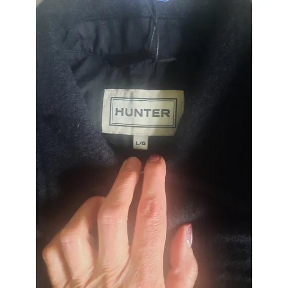 NWT Women's Wool Hunter Black Lightweight Jacket L - Picture 2 of 6